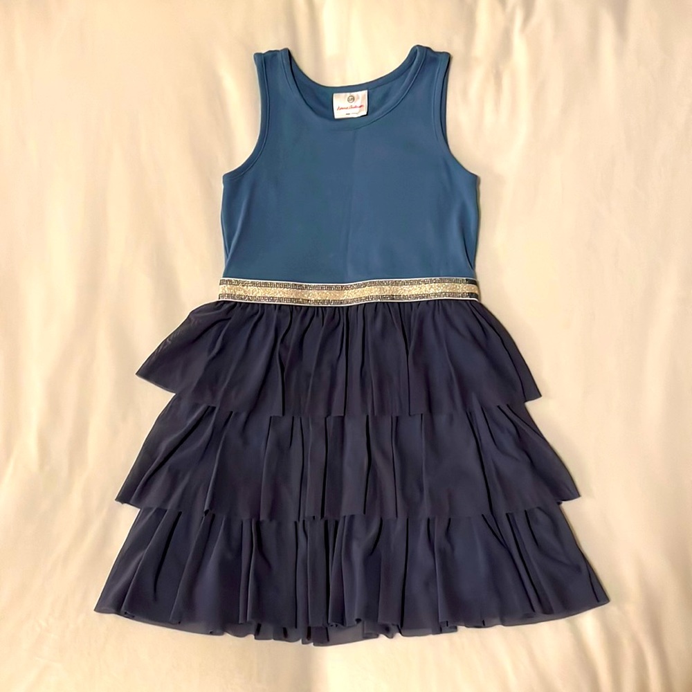 🖤Hanna Andersson blue gray tulle dress🖤